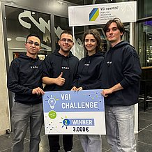 2. Platz für Studierende  der KU